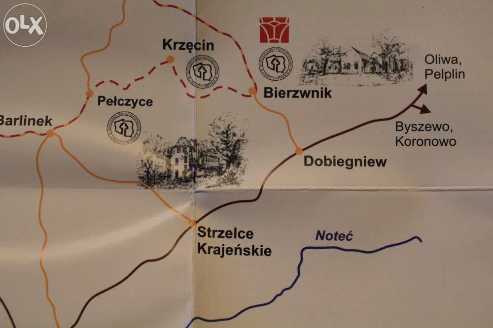 Szlak cysterski w Polsce-pętla zachodniopomorska-mapa-828