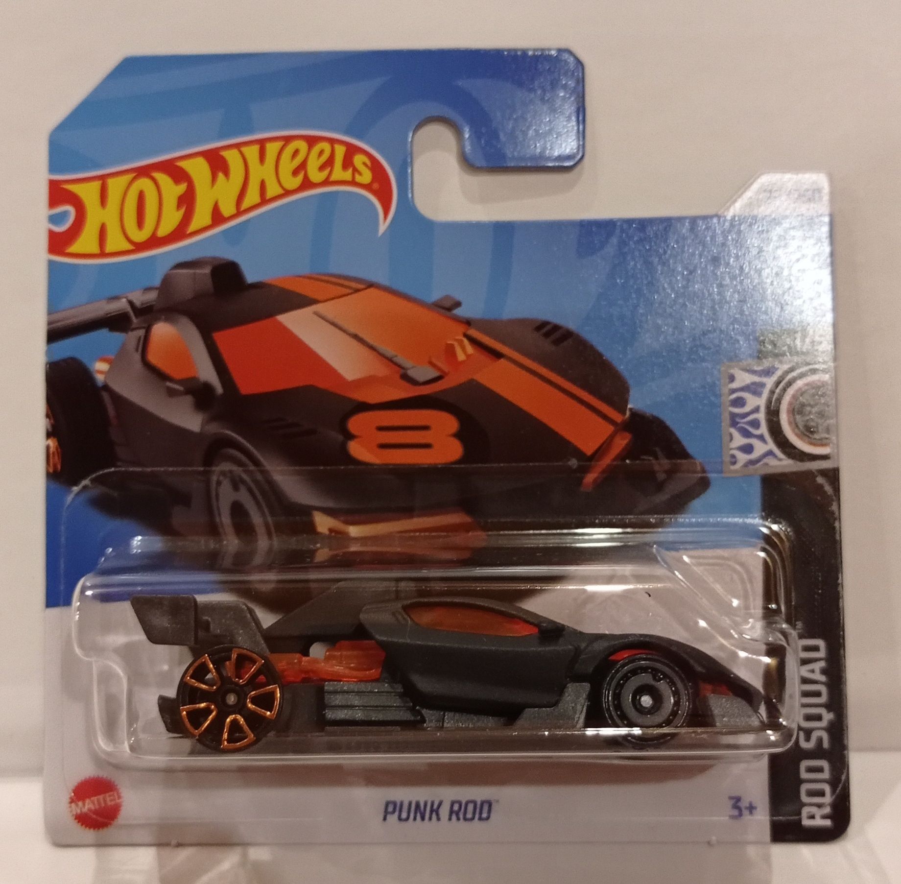 Hot Wheels Punk Rod auto samochód resorak zabawka dla dzieci