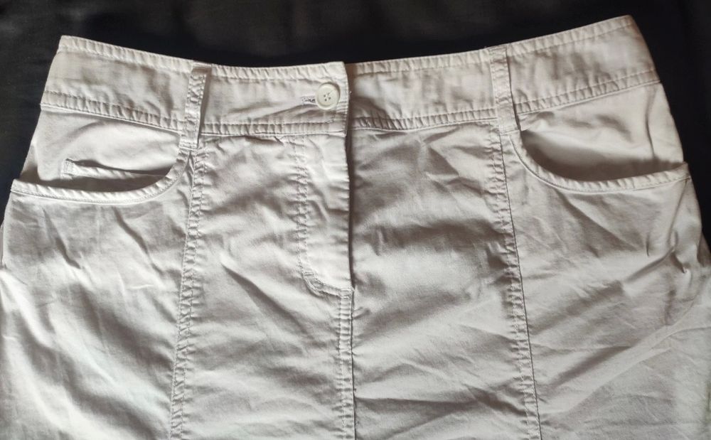 Saia branca verão H&M