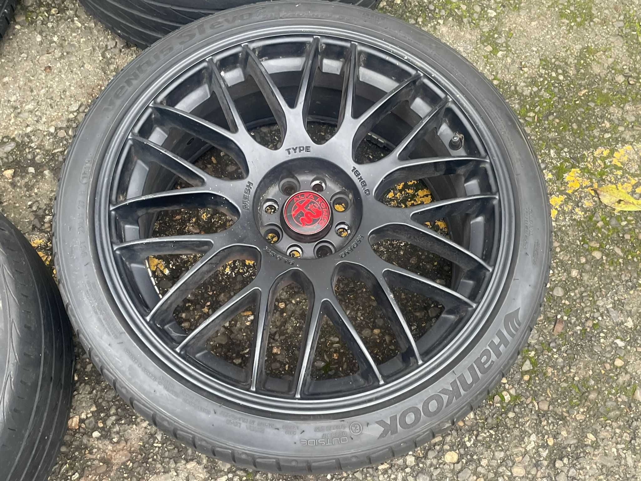 Felgi Tenzo-R 18" 4x98 i 4x100 dystanse + szpilki Alfa Romeo Fiat