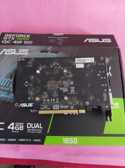 Відео карта Asus PHOENIX Geforce GTX 1650