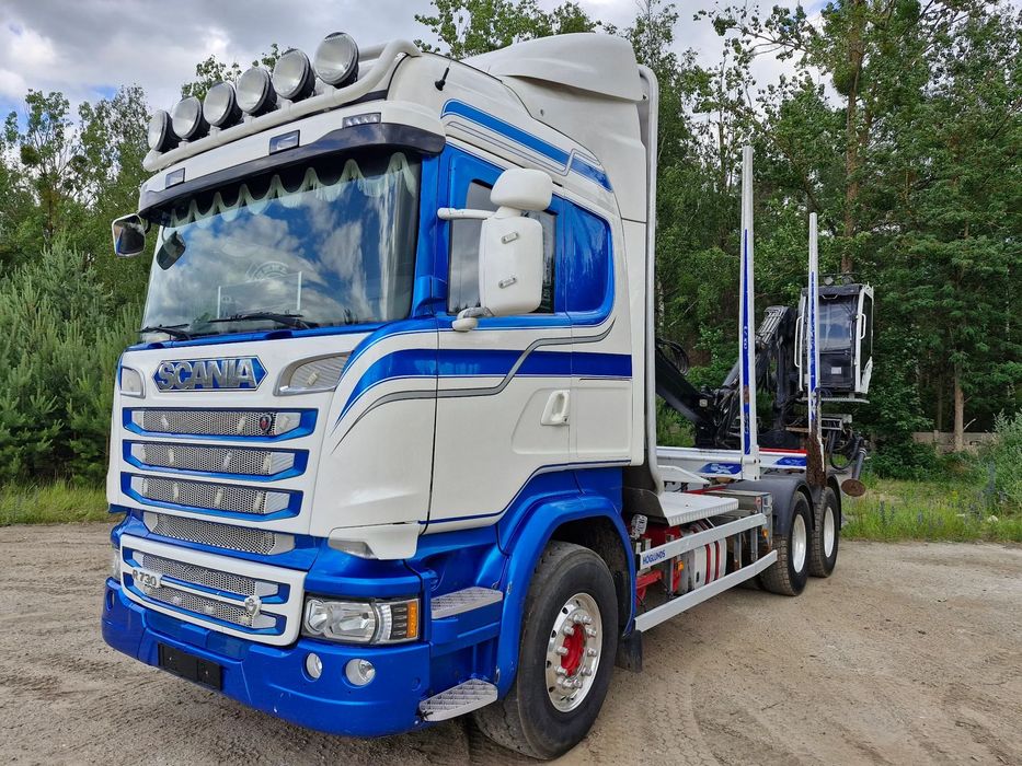 Scania R730  Scania R730 rok 2017r loglift 108s 9.6m do drewna lasu 6x4