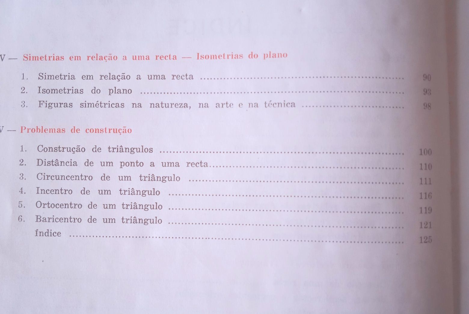 Compêndio de Matemática, do Ensino Liceal, 1 ºAno,