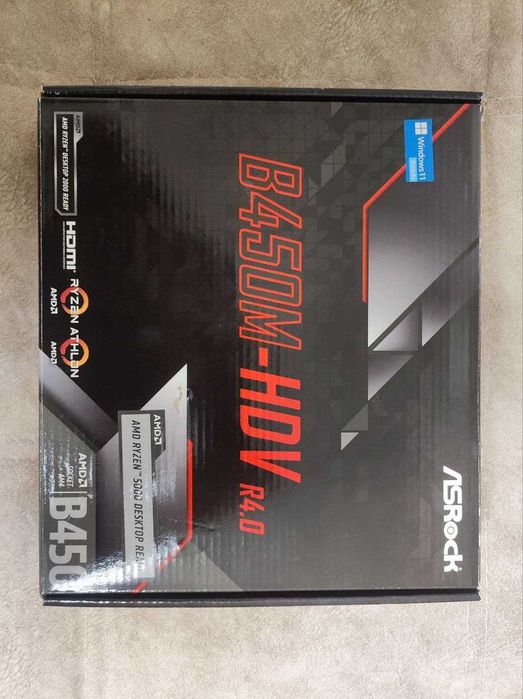 ASRock B450M-HDV  Материнська плата