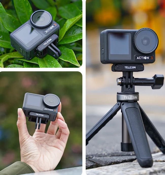 Uchwyt Telesin do kamery DJI Osmo Action 3 / 4 / 5 Pro