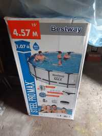 Nowy basen bestway 4,57m 15' / 1,07 m