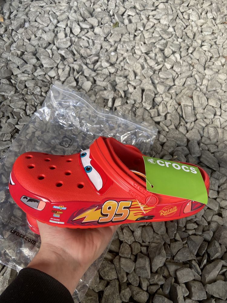Crocs mcqueen крокси маквін