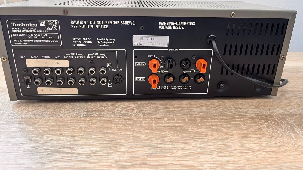 Wzmacniacz Technics su-z2