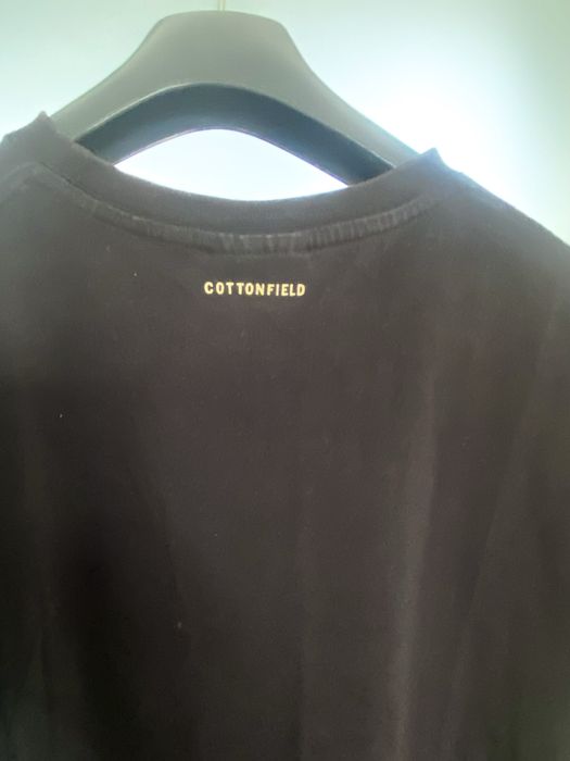 Koszulka  t shirt czarny  Cottonfield xxl