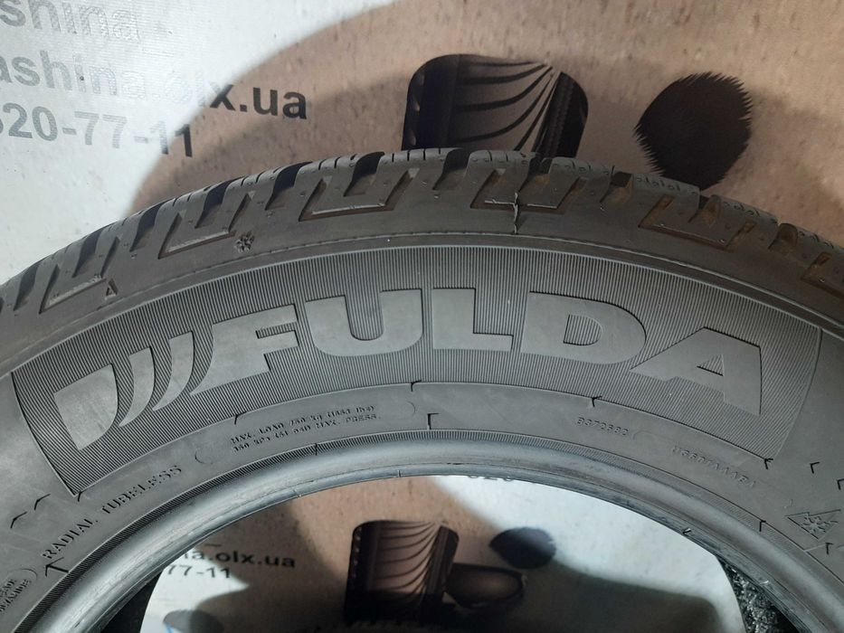 Шини 8,5мм 215/65 R16 FULDA KristallMontero HP2 б/у зима склад