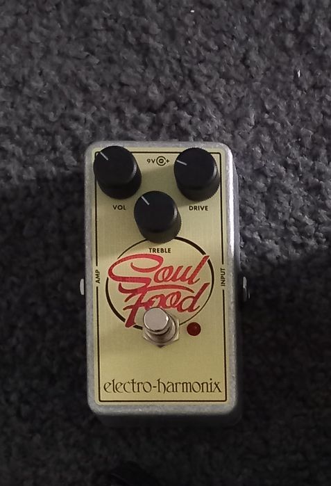 Baixa preco!Pedal overdrive ehx electro harmonix soul food klon