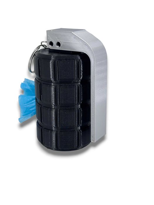 Pojemnik na worki na psie odchody | Granat | Dyspenser dla pies, kot