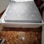 Estrutura de cama com 4 gavetões