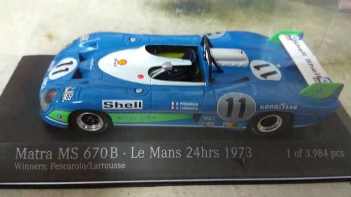 Matra MS 670 B - Vencedor Le Mans 73 - Minichamps 1/43