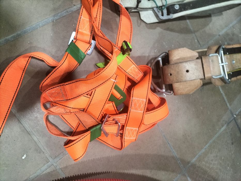 Arnês suspenção  cintos