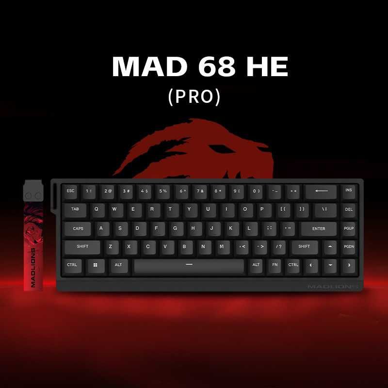 Madlions MAD60HE ігрова магнітна механічна клавіатура MAD 68HE R