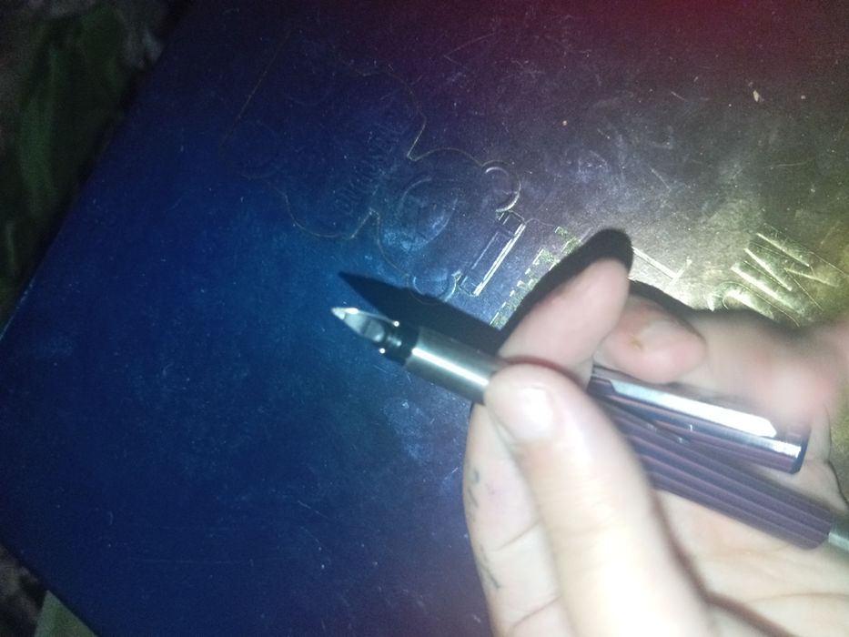 Caneta Parker sem tinta