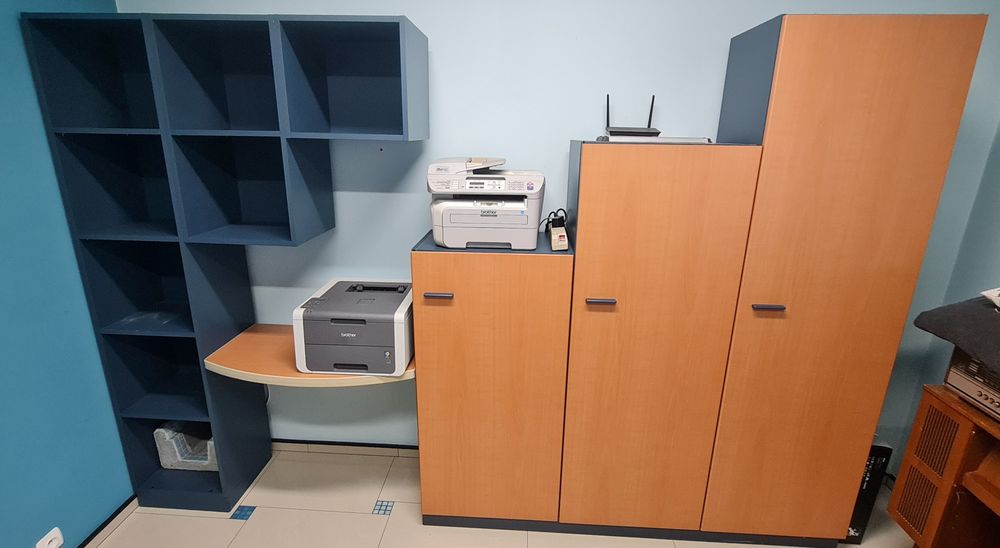 Meble komplet,  Biurko Szafy Krzesła