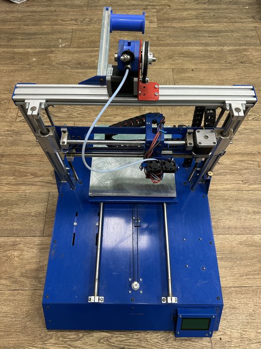 3D-принтер DIY металевий корпус, великий стіл, робочий стан