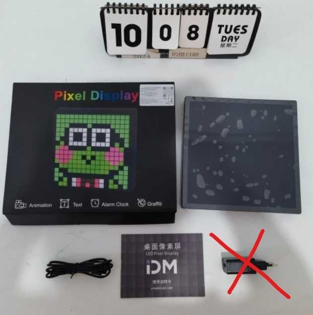 Lampa LED Ekran Pixelowy Art 32x32 Programowalny Bluetooth
