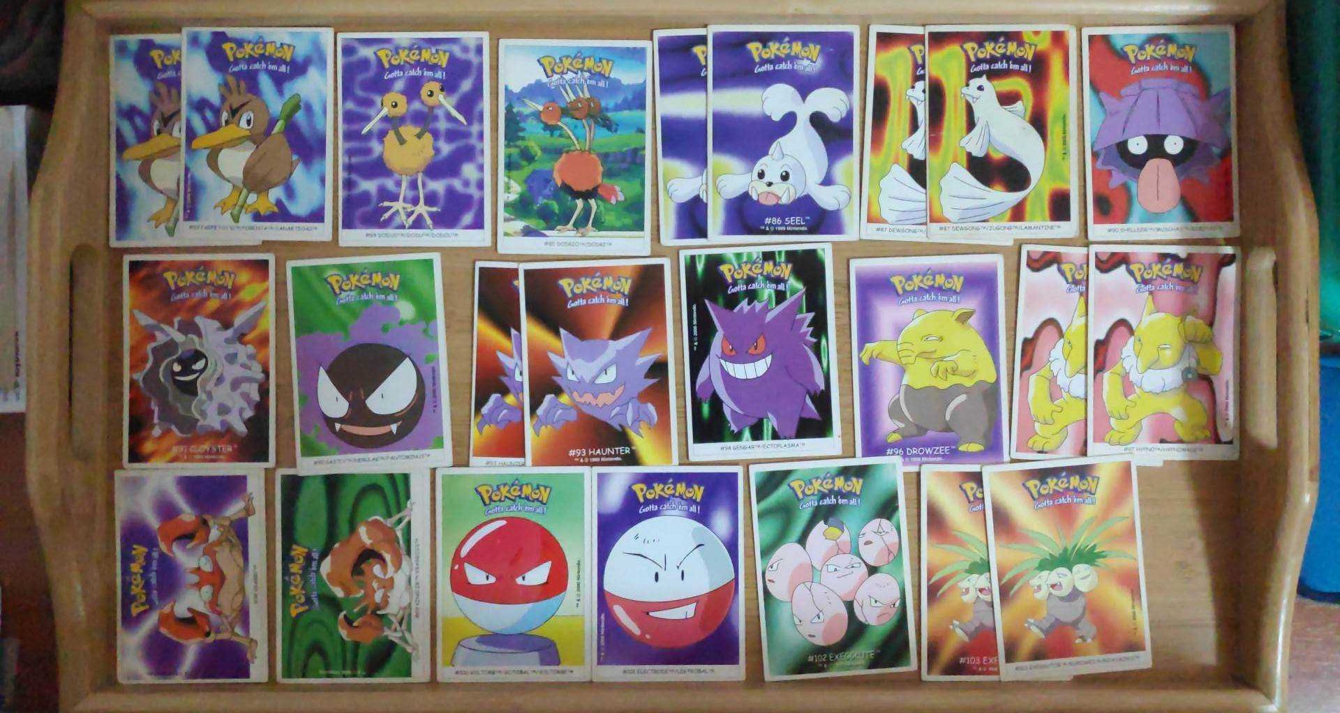 Coleção cartas Pokemon 2000 Nintendo