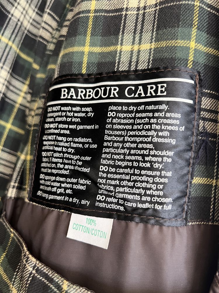 Куртка чоловіча Vintage Barbour Wax Gamefair c38/97