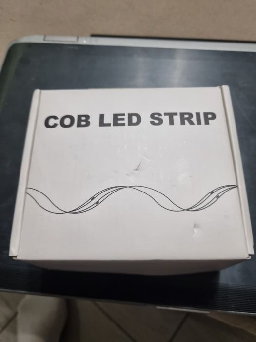 Taśma LED AXMOTUT 3m, Taśma LED COB, Ciepła biel 2700K, Taśma świetlna