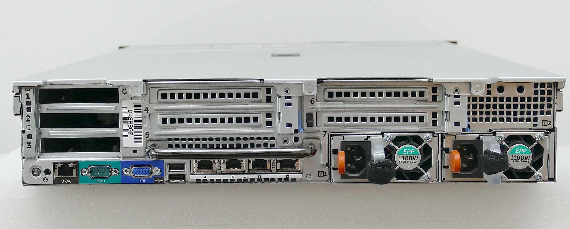Serwer DELL R730 (16TB) 8 dysk SAS 2TB, 2xCPU, 64GB, 2xLAN 10G, 2xPSU