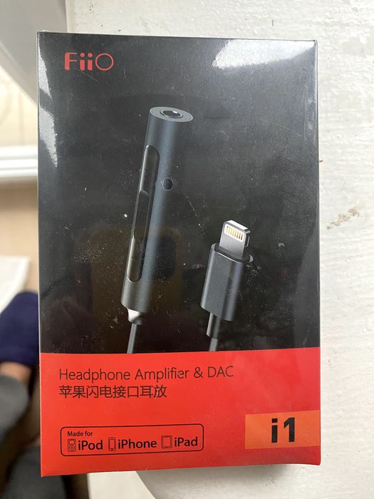 ЦАП та підсилювач  для навушників FIIO K1 Headphone Amplifier Titanium