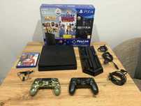 Okazja! Konsola PS4 500GB + 2 pady! Playstation 4 Slim Gwarancja!