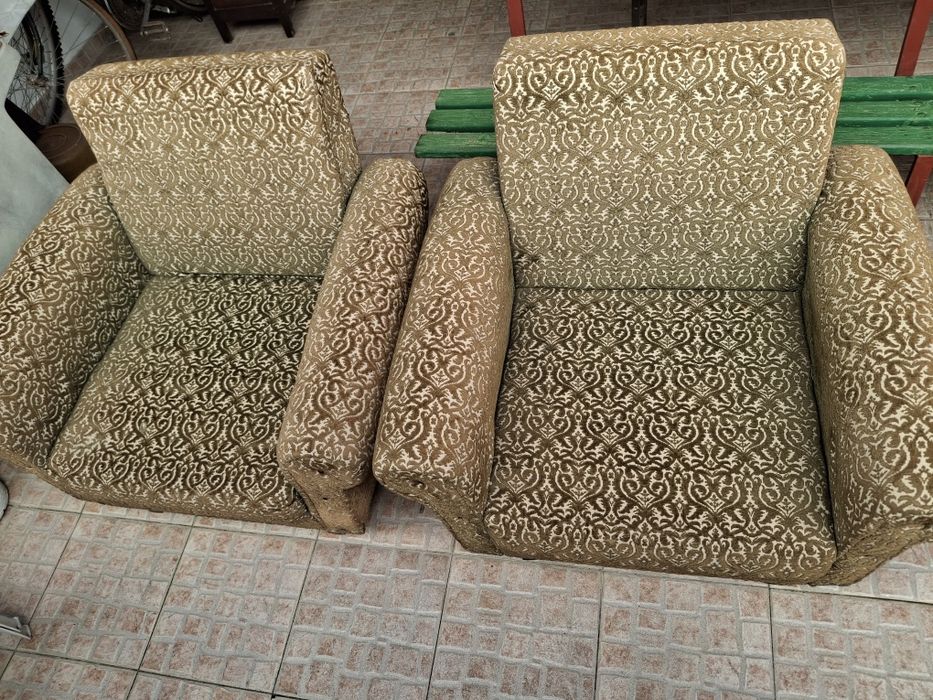 Conjunto Sofás Vintage