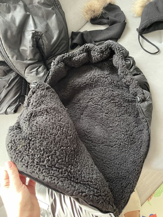 Комбінезон зимовий чорний