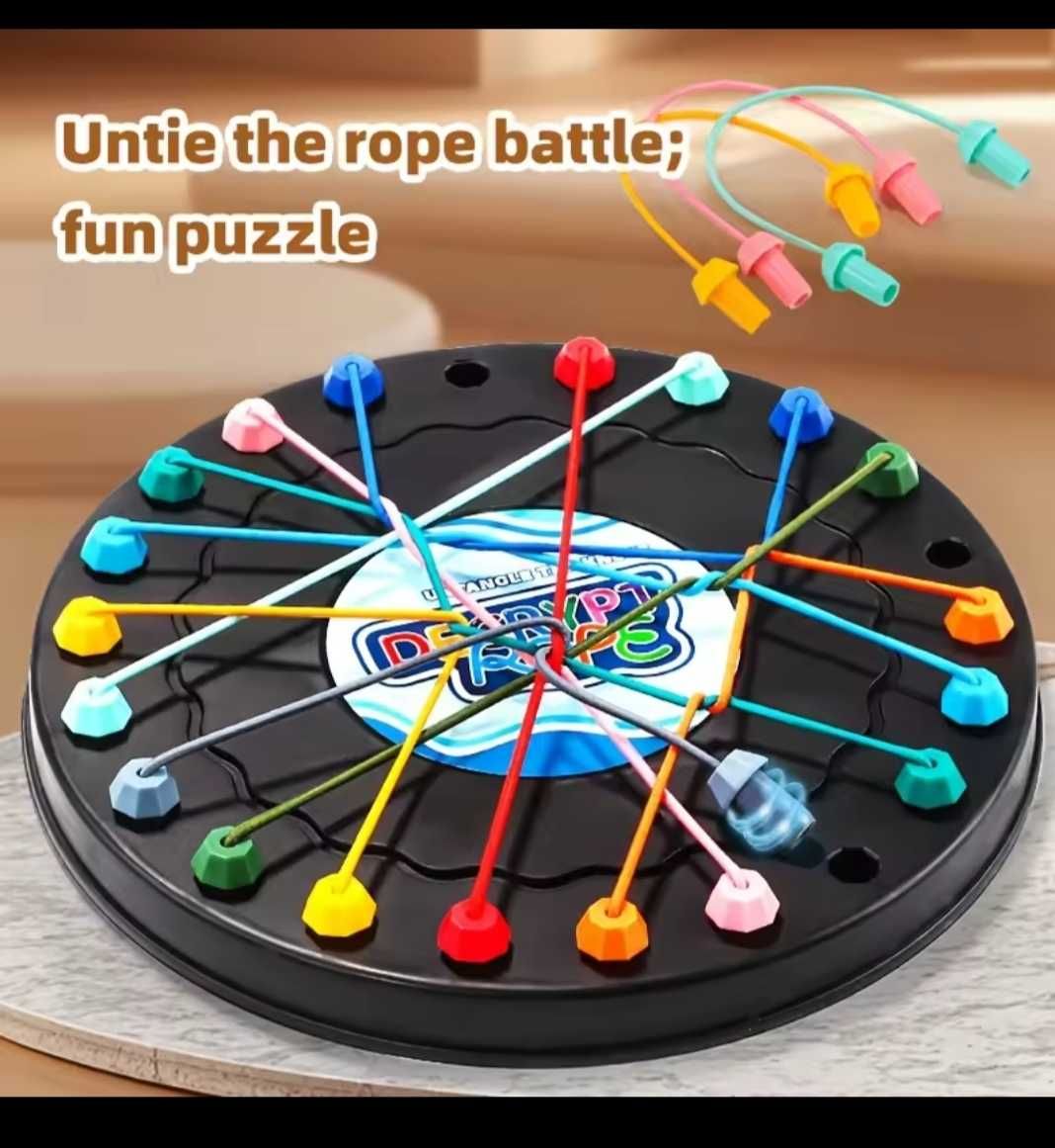 Gra logiczna Rope Untie Challenge – rozplącz liny!