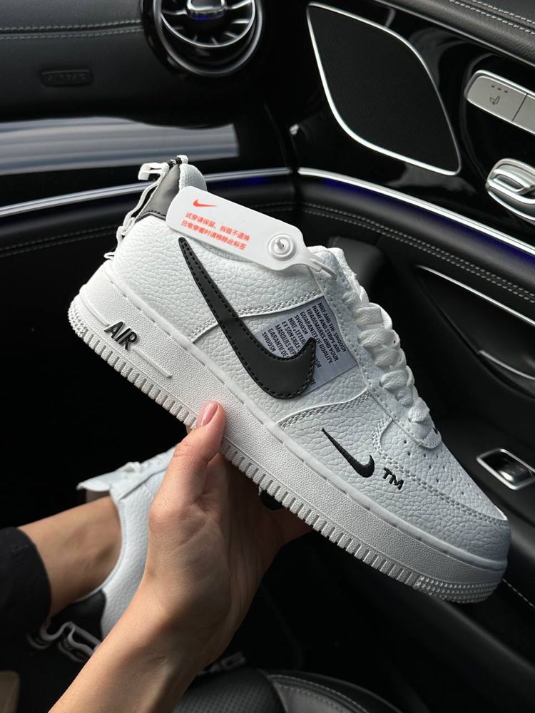 Nike Air Force 1 Low  Black/White, чоловічі кросівки, жіночі кросівки