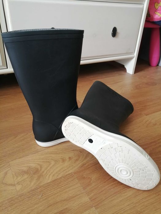 Galochas azul escuro tamanho 36/37