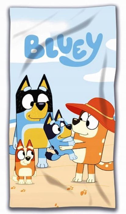Ręcznik szybkoschnący plażowy Bluey Microfibra 70x140