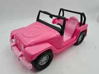 samochód jepp różowy dla lalek barie mattel