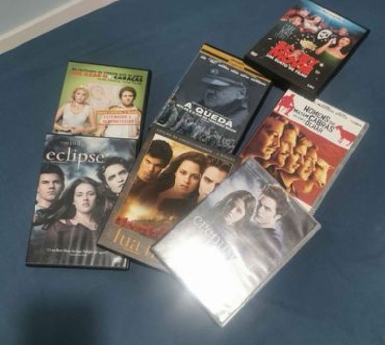 DVD's marvel e Piratas das Caraíbas