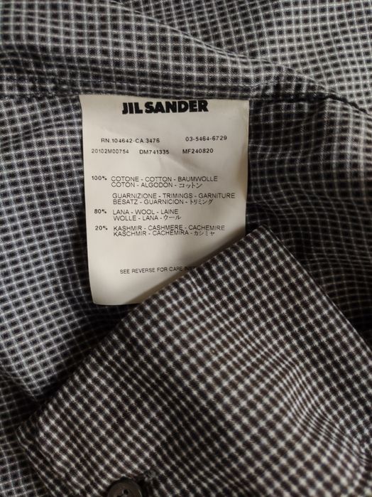 JIL SANDER чоловіча сорочка рубашка