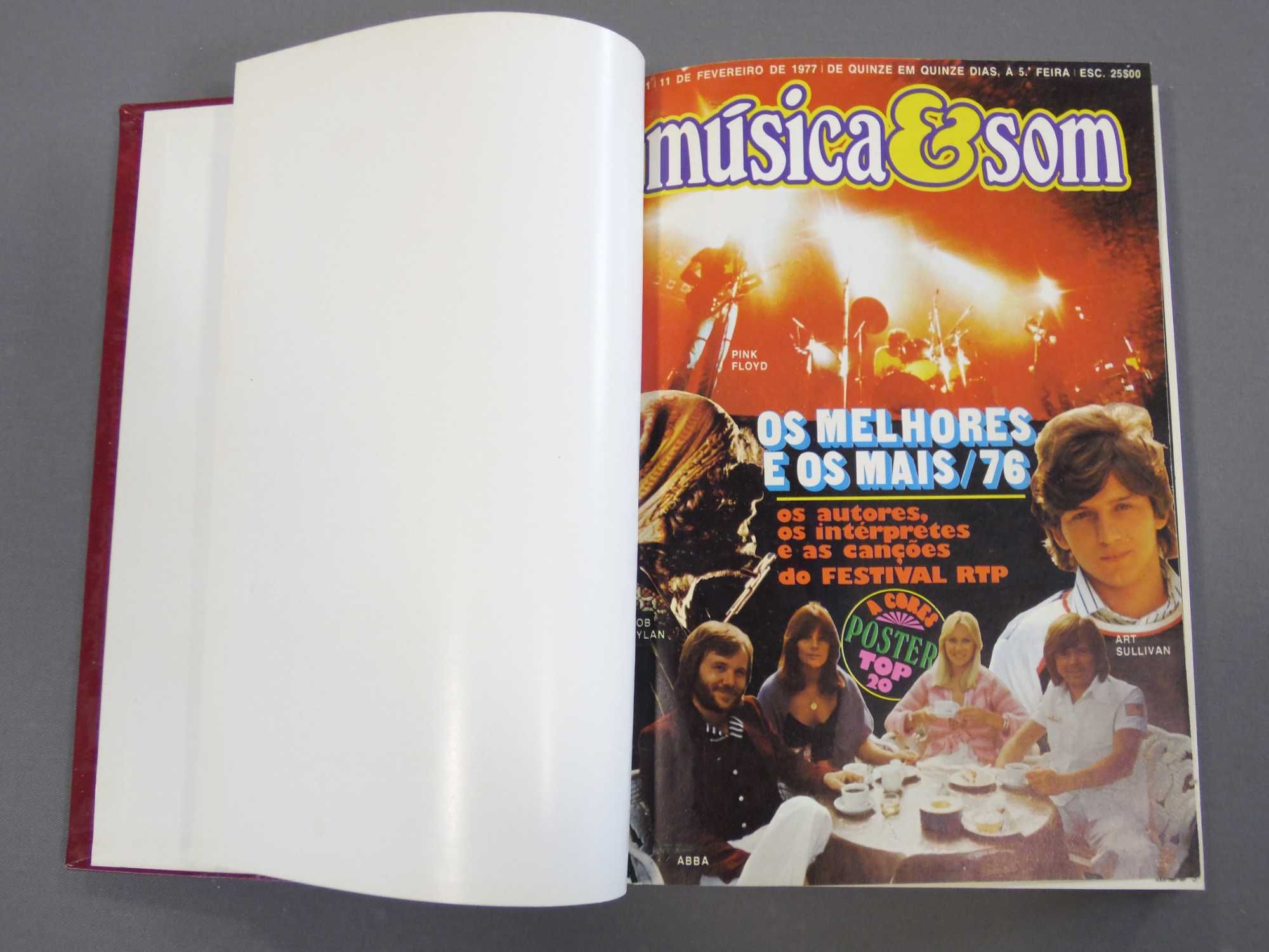 Revista Musica & Som - Números 1 a 10 encadernados