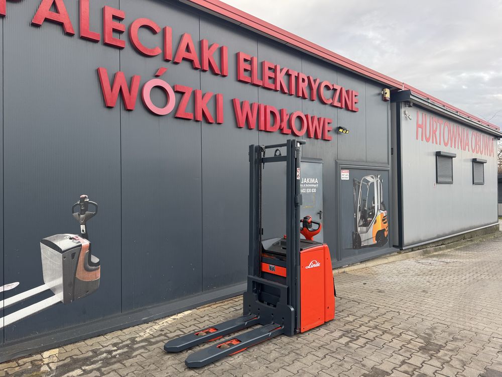 Paleciak elektryczny Linde L 16 z 2019 r 330 cm 1600 kg wózek Linde