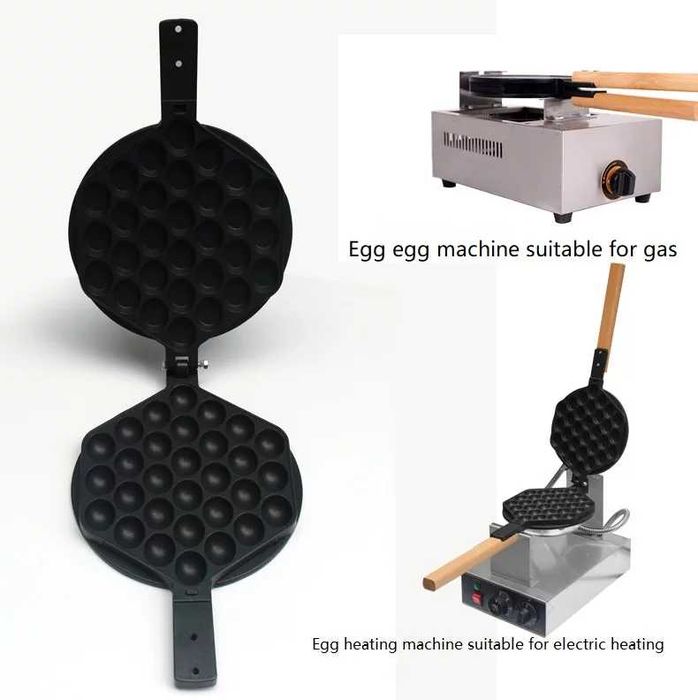 Bubble waffle nowa patelnia nowy wzór  maszyna babelkowa gofry