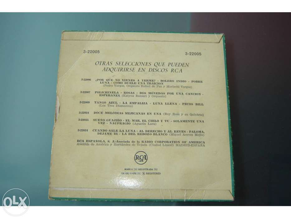 Disco vinil - Trio Calaveras