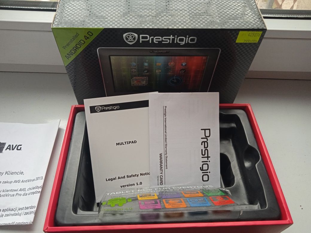 Karton Prestigio Multipad 7.0 Pro Opakowanie Prestigio Android 4.0