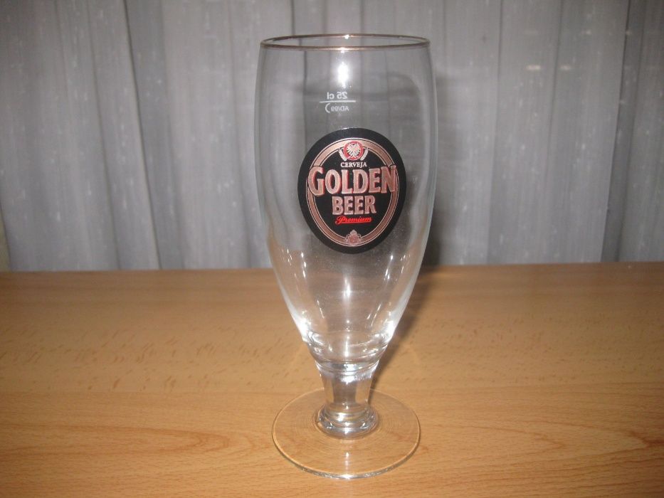 Copo Coleccionável "Golden Beer" Impecável