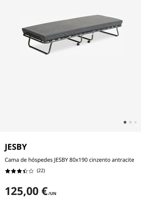 Cama de hóspedes jysk . estante Ikea