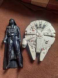 Figurka lord Vader 30cm i sokół milenium 24cm star wars
