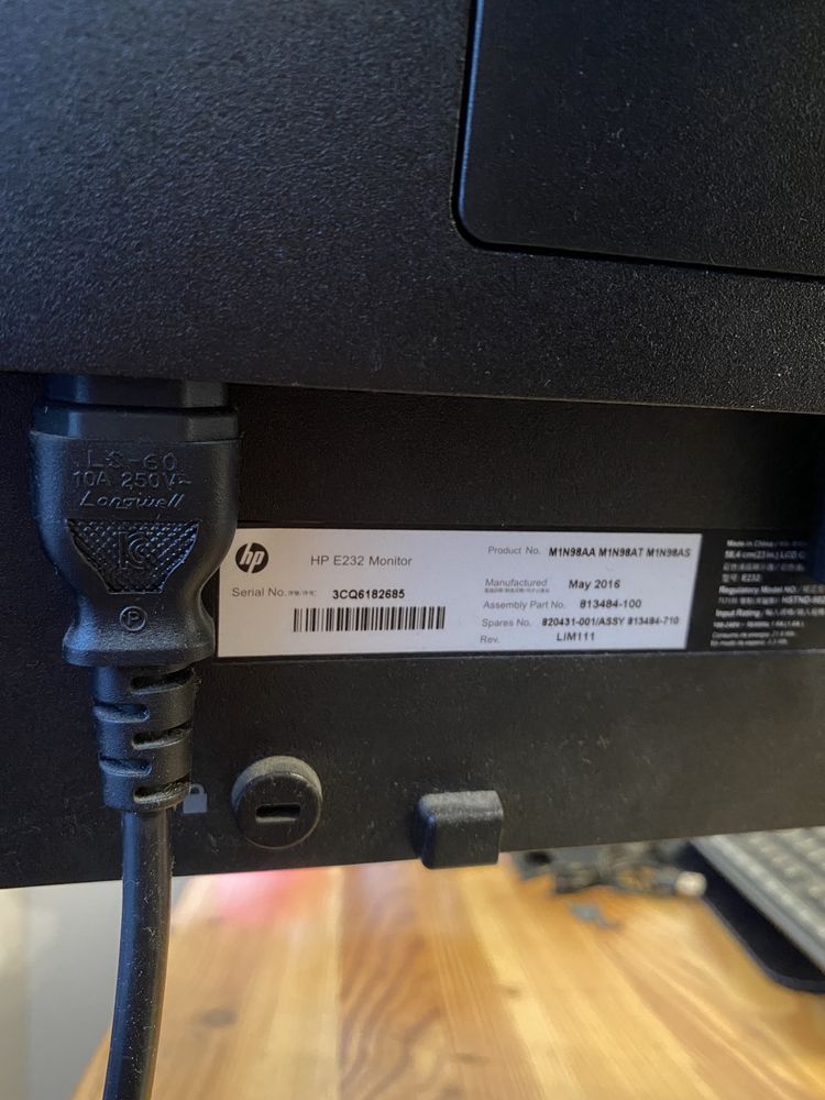 Komputer + monitor hp