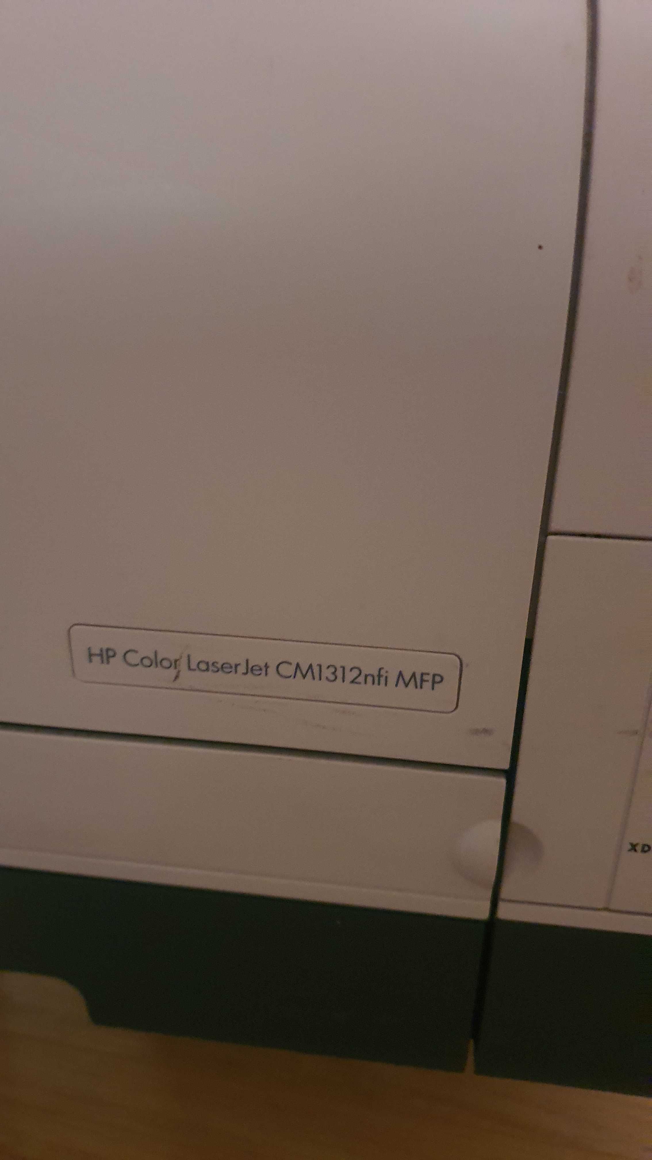 Drukarka HP color laser CMI1312 nfi MFP skaner fax kolor