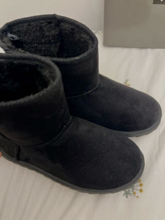 Śniegowce czarne 37 ala emu buty zimowe za kostke